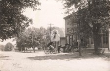Street View Ridgeway MI Michigan RPPC Photo Postcard COPY