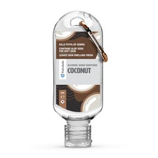 Palm Safe Coconut 60ml Anti Bacterial Premium Hand Sanitiser Travel Size