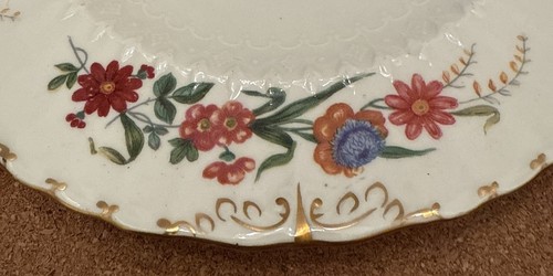 Vintage Royal Crown Derby Chatsworth Bread Plate 6 1/8" - Picture 3 of 5