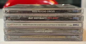 5 Sega Dreamcast Games Lot - NEW, NIB, Sealed - Toy Story 2, Buzz Lightyear