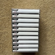 10 x TDK D90 Cassette Tapes - VGC