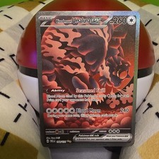 Pokémon Bloodmoon Ursaluna EX Sv: Prismatic Evolutions 168/131 Holo