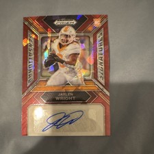 Panini 2024 Prizm Draft Picks Jaylen Wright SS-JWT Sensational Signatures Rooki…