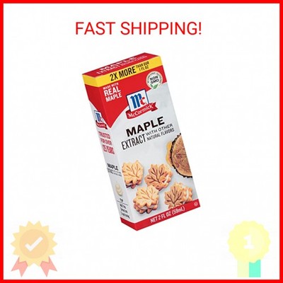 McCormick Maple Extract with Other Natural Flavors, 2 fl oz
