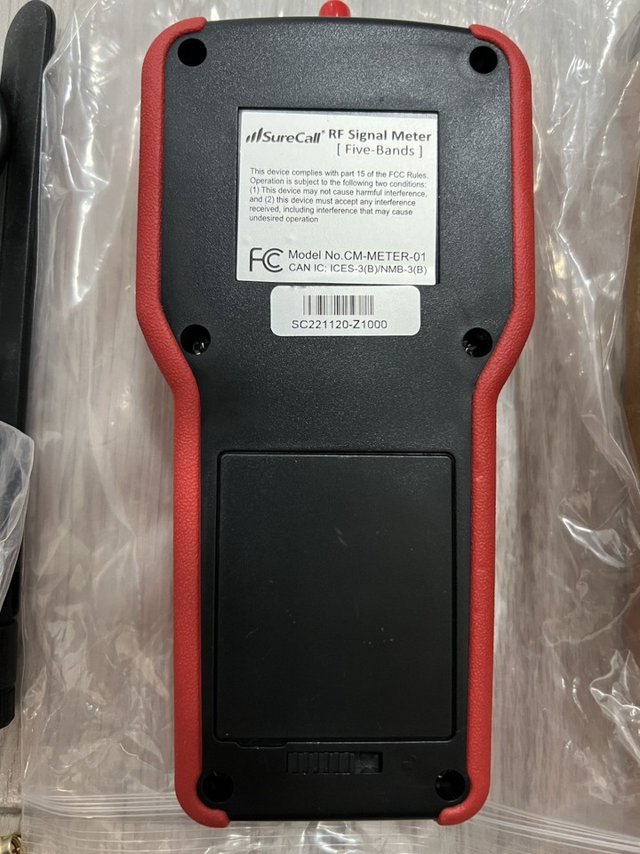 SureCall Portable 5-Band Cellular Signal Meter CM-Meter-01 | eBay