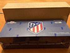 2021/22 TOPPS CHROME EXCLUSIVE ATLETICO MADRID TEAM SET BOX ONLY 300 PRODUCED !!