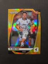 2025 Prizm K-League Ye-Hoon Choi Gold Prizm RC /10 Gimcheon Sangmu FC #36