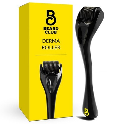The Beard Club Derma Roller for Face, Body and Scalp - Microneedling for Men and