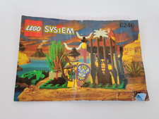 1994 Lego Set #6246-1 Instruction Book Only - Crocodile Cage