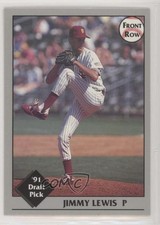 1991 Front Row Draft Picks Jim Lewis Jimmy Lewis #28 c7w