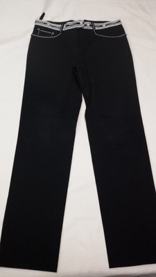ROCCOBAROCCO Damenhose Gr. 38 Farbe schwarz weiß ungetragen Haushaltsauflösung