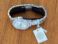 Swarovski Crystal Women's Watch New Still Plastic Wrapped  Classy Bling 