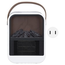 T- Electric Fireplace Heaters With Imitation Flame 1000W Overheating Protection