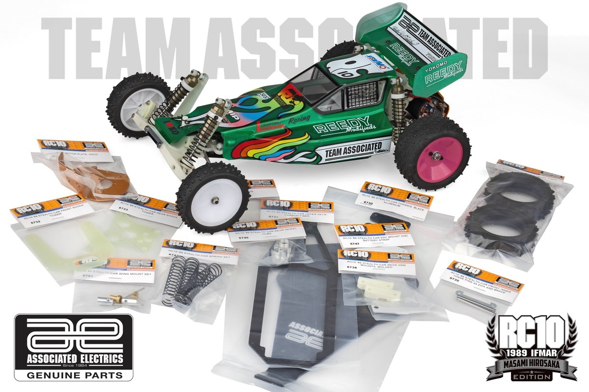 Associated 6043 1/10 RC10 1989 Stealth Masami Edition 2WD Off-Road