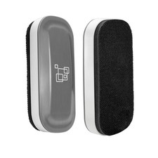 maxtek Dry Erase Eraser, Magnetic White Board Erasers - 2 5 2.4 1.1", Gray