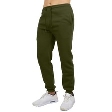 Image of Mens Jogger Pants Sweatpants French Terry Active Gym Lounge Sleep Skinny Fit NEW