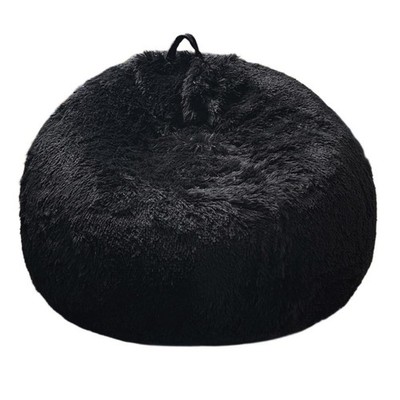 Kunstfell Flauschig Sitzsack Stuhl Sitz Shaggy Weich Plüsch Sitzsack Bezug *OHNE FÜLLER*