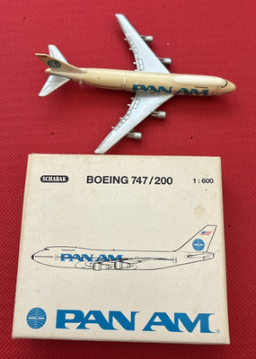 SCHABAK PAN AM BOEING 747/200 BOXED
