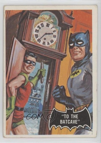 1966 OPC Batman Black Bat #39 To the Batcave — Raw