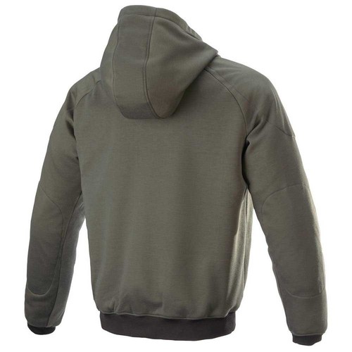 Alpinestars Ageless Tech Kevlar Lined Motorbike Hoodie Grey - Picture 2 of 2