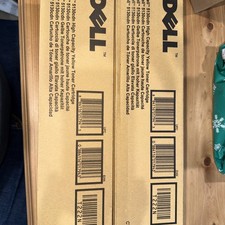 2 Pack - Dell Toner 5130CDN Yellow High Capacity T222N Genuine OEM CT201351 New