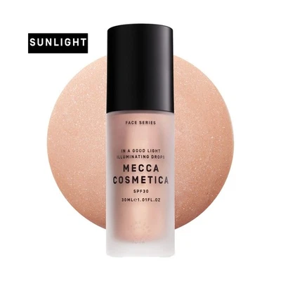 Mecca Cosmetica In A Good Light Illuminating Drops SUNLIGHT Highlighter / Primer