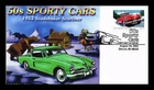 DR JIM STAMPS US COVER SPORTY CARS 1953 STUDEBAKER STARLINER FDC PANDA CACHET