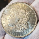 * 1921 P * BU MS+ SUPERB MINT LUSTER ALL ORIGINAL MORGAN SILVER DOLLAR #A14
