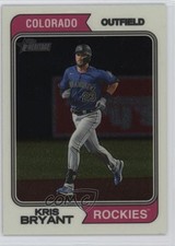 2023 Topps Heritage Chrome 492/999 Kris Bryant #12 14n5