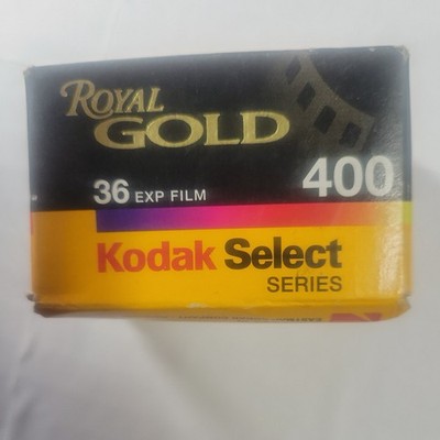 Kodak Royal Gold 400 35 mm Film 36 Exposures Expired 10/2001 