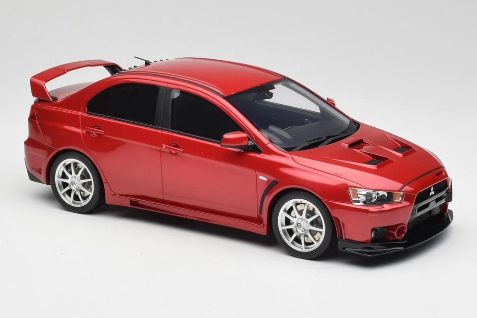 OT1084 Mitsubishi Lancer Evo X FQ 400 Red Otto 1/18 - Imagen 3 de 4