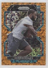 2021 Panini Prizm Rookie Orange Disco Prizm Gerrid Doaks #426 7l6