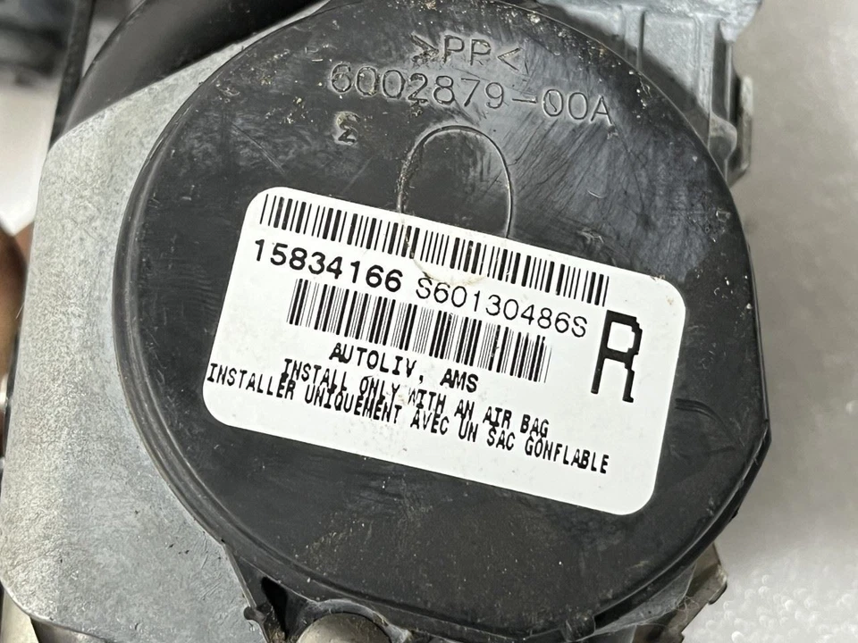 Chevrolet Colorado 2006 lado del pasajero derecho cinturón de seguridad delantero doble cabina Foto 3 de 4