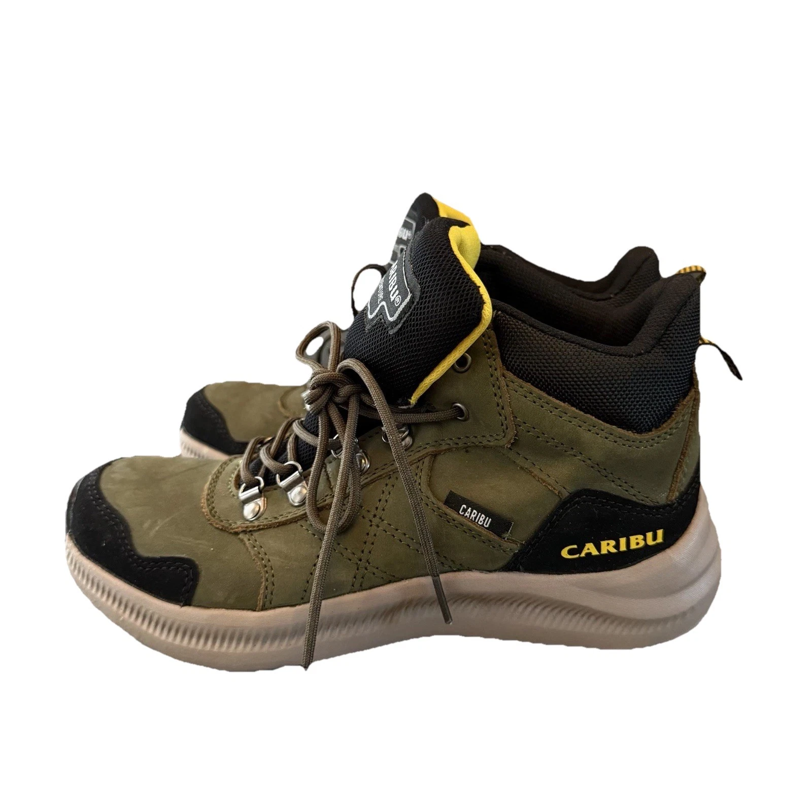 Caribu Outdoor Trail Green Black Yellow Boots Women’s Sz 7.5 Hiking Walking Camp
Opens in a new wind