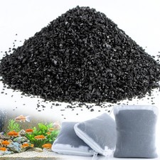 0.9 LB Activated Charcoal Pellets - Activated Carbon Aquarium Filter Media Ch...