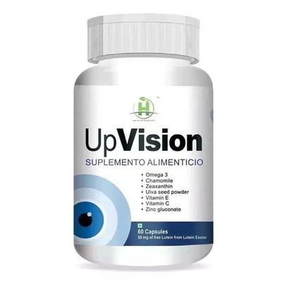 Upvision Eye Care Supplement - Omega-3 & Vitamine | 60 Kapseln Packung...