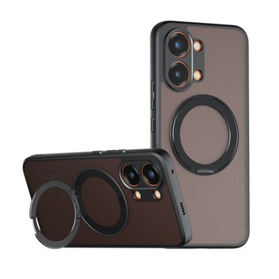 Magnetic Clear Matte Stand Back Case For Redmi Turbo 5 / 5 Max / Poco X8 Pro Max