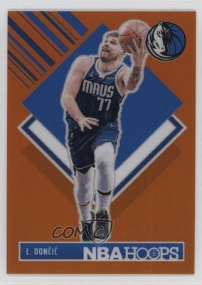2024 Panini NBA Hoops Tribute Premium Orange Prizm 2/199 Luka Doncic Dončić x2o