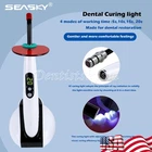 Woodpecker Style Wireless LED Curing Light Lamp Whitening Dental 5S 1500mw/cm²