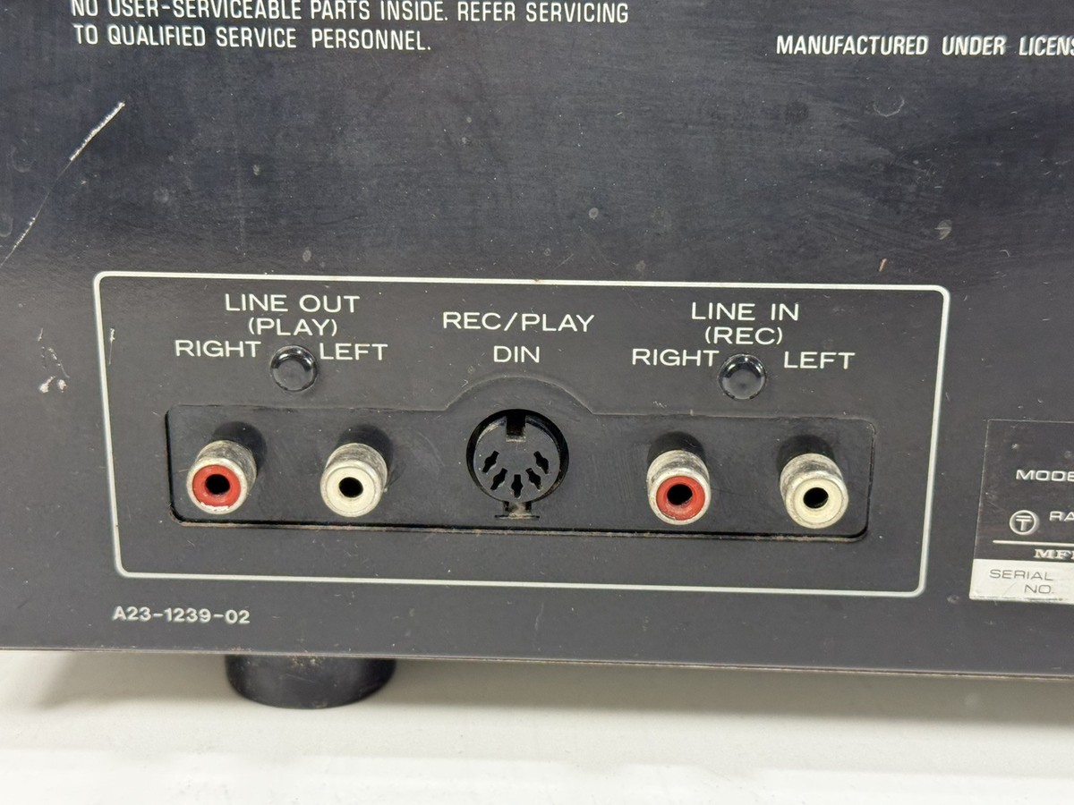 Vintage 1980s Kenwood KX-2060 Hifi Dolby Cassette Tape Deck ~ NEED