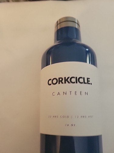 CORKCICLE CANTEEN 16 OZ RIVIERA BLUE- BRAND NEW - Picture 2 of 5