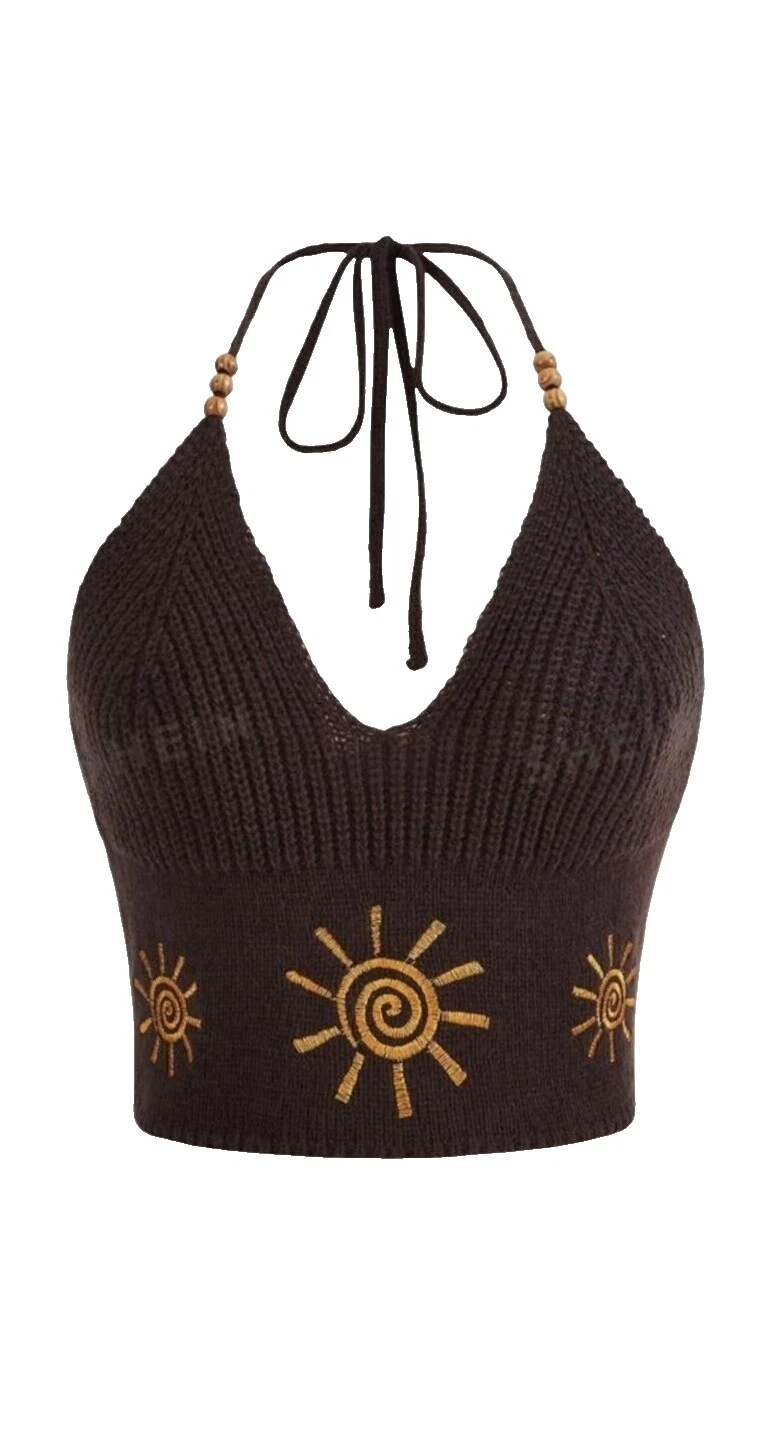 Camisetas con Cuentas de Acrílico para Mujeres