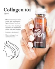 COLLAGEN Elixir 10 bottles  improved skin elasticity to help reduce wrinkles