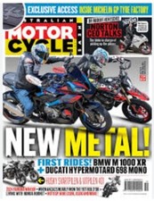 Australian Motorcycle News Magazine Vol 73 No 19 March-April 2024/ NEW METAL!