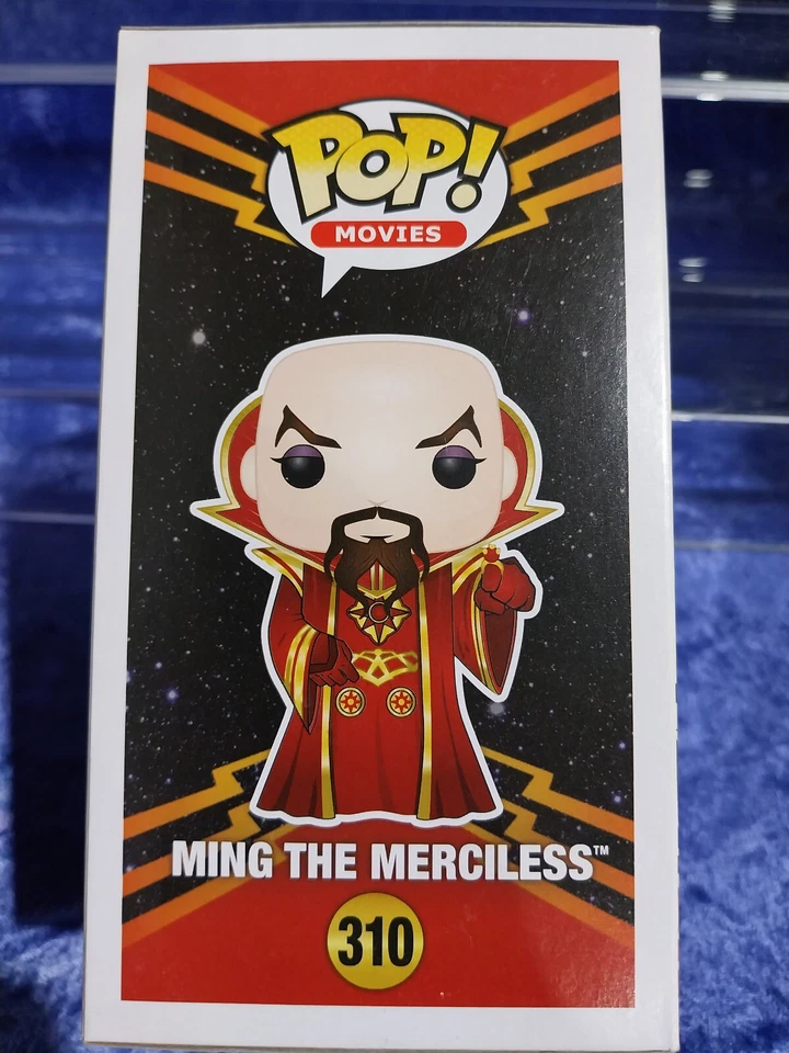 Películas de vinilo pop Flash Gordon 310 sin usar, en caja Ming the Merciless 2016 + protector Foto 4 de 4
