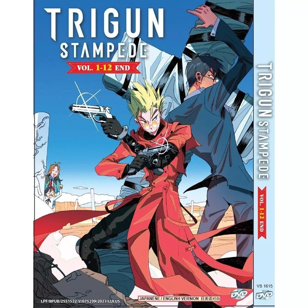 ANIME DVD~ENGLISH DUBBED~Trigun Stampede(1-12End)All region+FREE GIFT