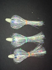 High Percentage Salmon Trolling Flies Pack Of 3- 4” Unrigged