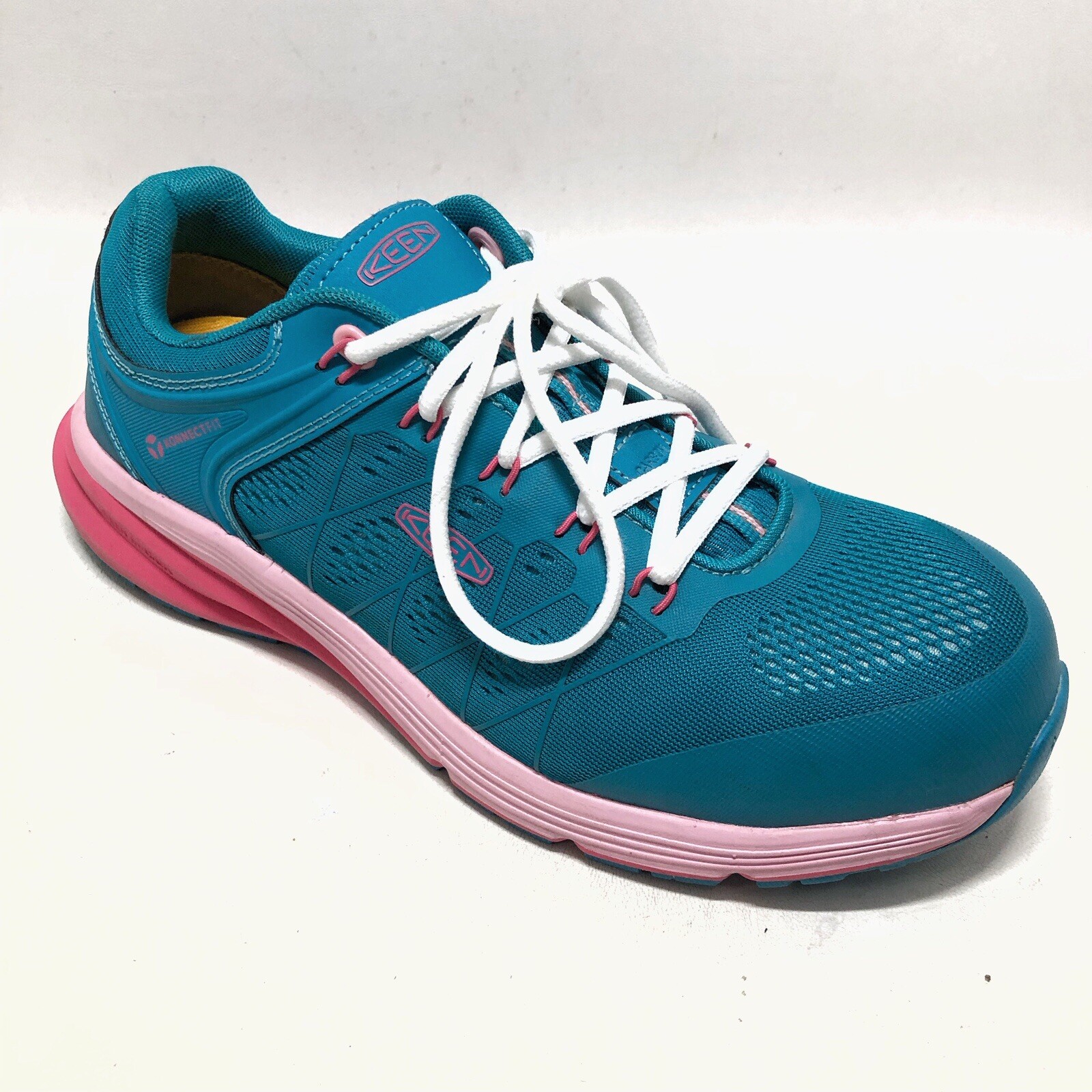 Scarpa da lavoro KEEN Utility donna Vista Energy punta in fibra di carbonio EH taglia 11 M 42 ASTM