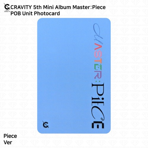 Cravity The 5th Mini Album Master piece Photocard Puzzle Piece Poster KPOP K-POP - Picture 118 of 138