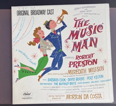 Original Broadway Cast ''The Music Man'' Preston & Willson Vinyl **SEE DESCRIPTION